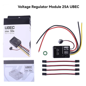 Nuevo Módulo de Chip Regulador de Alto Voltaje UBEC de 25A, Resistente al Agua, 3-18S Ajustable, BEC Integrado, Piezas para Drones RC FPV - Product Image 3