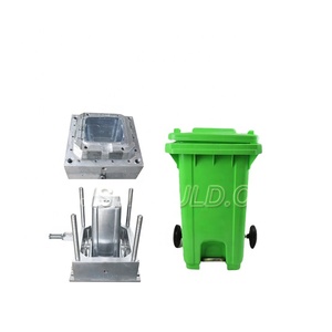 Injection plastic 240l wheelie bin mould