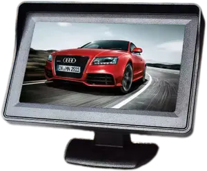 4.3 pollici TFT LCD Monitor auto retromarcia parcheggio e IR/LED visione notturna telecamera posteriore