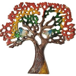 PARIJAT HANDICRAFT Nature <b>Tree</b> Wisdom Life Wall Hanging Art <b>Decor</b> Sculpture for Home Entrance Main Door <b>Decor</b> Format Rope - Product Image 1