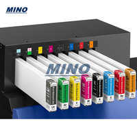 Оригинальный принтер-каттер Roland TrueVIS VG4-640 использует чернила TR3 CMYK, LC, LM, LK, OR, GR.
