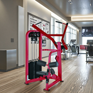 Pelatih Gym dalam ruangan komersial dengan pelat beban Lat Pulldown Pin beban peralatan mesin pilihan untuk latihan - Product Image 6