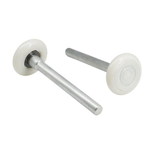 Volet roulant électrique roue de porte de <span class=keywords><strong>Garage</strong></span> glissière de porte télescopique roue en Nylon accessoires de porte industrielle roulement rouleau - Product Image 4