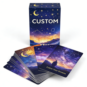 Custom Hot Sale <b>Cards</b> Game Manufacturer Glossy Varnishing Paper Material Printing Board Game Playing Tarot <b>Card</b> Supplier - Product Image 6