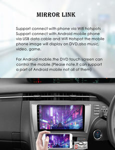 Android car radio estéreo de audio multimedia reproductor de dvd gps navegación derecha/mano izquierda conducir Toyota <span class=keywords><strong>Prius</strong></span> ZV30 2009-2015 - Product Image 5