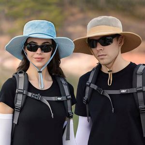 Sombrero de Malla Unisex con Ala Ancha y Protección UV, Tipo Tapa Kappe, para Mujeres, Playa, Safari, Jardinería, Pesca - Product Image 4