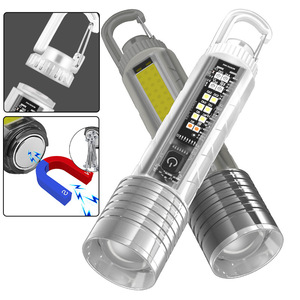 S30A S30B XHP50 30W ไฟฉาย LED แบบชาร์จไฟได้ตะขอแม่เหล็กเดินป่าตั้งแคมป์แสงกลางแจ้ง - Product Image 3