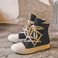 Chaussures unisexes taille 35-44, à lacets et fermeture éclair, 1 paire, baskets plateforme, magnifiques baskets en toile pour femmes