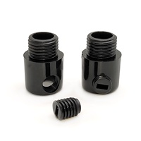 Boucle de cordon d'alimentation anti-traction en plastique, pour lustre de salle à manger, réduction de stress, douille M10*1.0 filetage extérieur