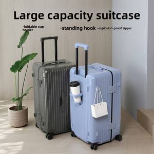 <span class=keywords><strong>Valise</strong></span> à roulettes unisexe PC 28 pouces grande capacité, robuste et durable, <span class=keywords><strong>valise</strong></span> de cabine 20 pouces avec serrure TSA, étanche - Product Image 1