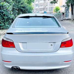 Bmw Rear Spoiler Blade Style Piano Black Carbon Fiber Texture Trunk Wing Exterior Modification - Product Image 2