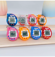 Usine Populaire Rétro De Poche Électronique Mini En Plastique Virtuel Pet Jeu Porte-clés Tamagochi Pet Jouet Nostalgie Machine