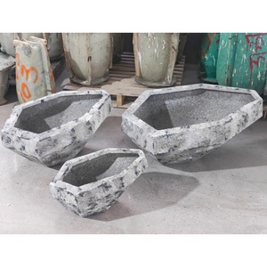 Grands vases décoratifs sur pied, grands pots de plantes, <span class=keywords><strong>vase</strong></span> en terre cuite, jardinières en FRP - Product Image 4