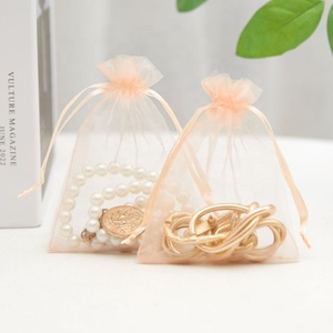 <strong>Cheap</strong> Reusable Organza Gift Bag Pouch Logo Customized Organza Drawstring Bag for Toy <strong>Lego</strong> Candy Sachet Jewelry/Cosmetics/Candle - Product Image 4