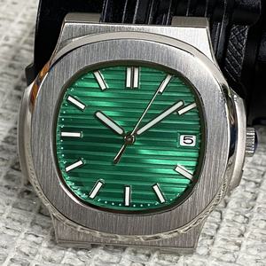 Montre mécanique entièrement automatique pour homme de marque haut de gamme avec boîtier carré en acier inoxydable Mouvement NH35 pour les affaires et les sports - Product Image 2