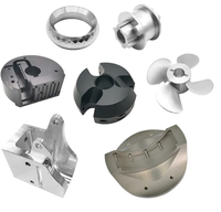 Vente directe usine – Accouplement flexible d'engrenage usiné CNC en aluminium anodisé 6063, économique pour équipement de fraisage