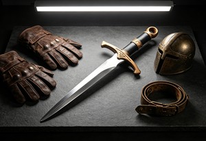 Espada Arthuriana de Espuma PU para Cosplay de Halloween, Tema de Caballero Medieval, Accesorio Unisex para Mayores de 14 Años, Marca Personalizada - Product Image 5