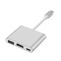 Hub d'extension 3-en-1 USB-C vers USB 3.0 PD pour ordinateur portable, modèle de personnalisation transfrontalière LS1032B