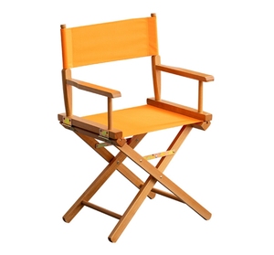 Chaise de Réalisateur Pliante en Bois Premium, Cadre en Bois Massif Portable avec Siège et Dossier en Toile Noire pour Utilisation Intérieure et Extérieure - Product Image 5