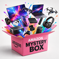 Boîte mystère aléatoire d'électronique : Casque, bracelet connecté, téléphone Android. Stock fournisseur pour salons professionnels et expédition rapide.