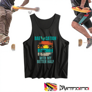 Custom Heat Transfer Tank Sleeveless Cotton <b>Vest</b> Printed Casual Summer Wear for <b>Men</b> - Product Image 2