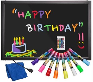 <span class=keywords><strong>Pizarra</strong></span> fluorescente, <span class=keywords><strong>cartelera</strong></span>, <span class=keywords><strong>pizarra</strong></span>, luz Led, tablero de escritura iluminado, tablero de dibujo Led sensorial - Product Image 5