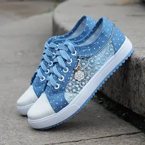 <span class=keywords><strong>Scarpe</strong></span> basse estive da <span class=keywords><strong>donna</strong></span> di nuovo arrivo primavera <span class=keywords><strong>scarpe</strong></span> comode da <span class=keywords><strong>donna</strong></span> in <span class=keywords><strong>Denim</strong></span> traspirante in pizzo cave <span class=keywords><strong>scarpe</strong></span> Casual moda - Product Image 1
