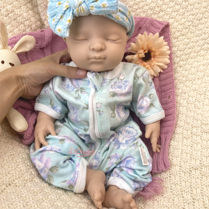 Unbemalte Silikon-Reborn-Babypuppe zum Selbstgestalten, DIY Unfertiges Neugeborenen-Set für Künstlerische Gestaltung - Product Image 3
