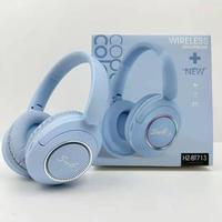 Casque sans fil HZ-BT713, pliable, stéréo, HiFi, pour le sport et la musique, avec micro