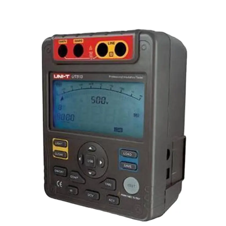 Digital Megger Meter Dijual Genggam Auto Mulai 5kV Insulation Resistance Tester Unit T Ut513