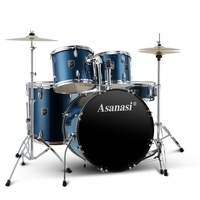 Batterie de percussions en gros pour débutants, adultes et enfants – Batterie de jazz 5 fûts, 3 ou 4 cymbales