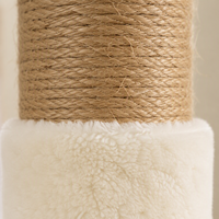 Arbre à chat multi-niveaux en peluche avec capsule spatiale, poteaux à gratter en sisal, tour pour chat en bois et acrylique de 78 cm
