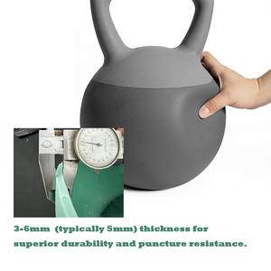 <span class=keywords><strong>Kettlebell</strong></span> souple réglable 10kg 16kg <span class=keywords><strong>20kg</strong></span> creuse en PVC, remplissable de sable ou d'eau, antidérapante, économique, pour la gym, la maison, les entraînements de fitness et les exercices pour les bras - Product Image 5