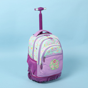 Tas Ransel Sekolah Anak Model Troli Kapasitas Besar Anti Air Multifungsi Motif Kartun Lucu, Terbaru 2022 - Product Image 3