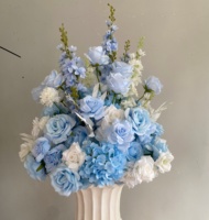 Décoration florale artificielle réaliste en soie, vente en gros directe usine, idéale pour la Saint-Valentin, les baby showers et les propositions de mariage