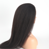 Cabello Humano Virgen 13x6 4 Transparente HD para Peluca Larga con Frente de Encaje Vietnamita 150% Doble Trama Pre-Desplumada con Cutícula Alineada
