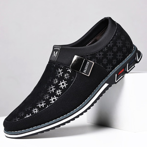 Chaussures bateau à enfiler imprimées pour hommes, bout rond, doublure en toile, semelle extérieure en caoutchouc, respirantes, fabriquées à Wenzhou, tailles 48 49 50 - Product Image 3