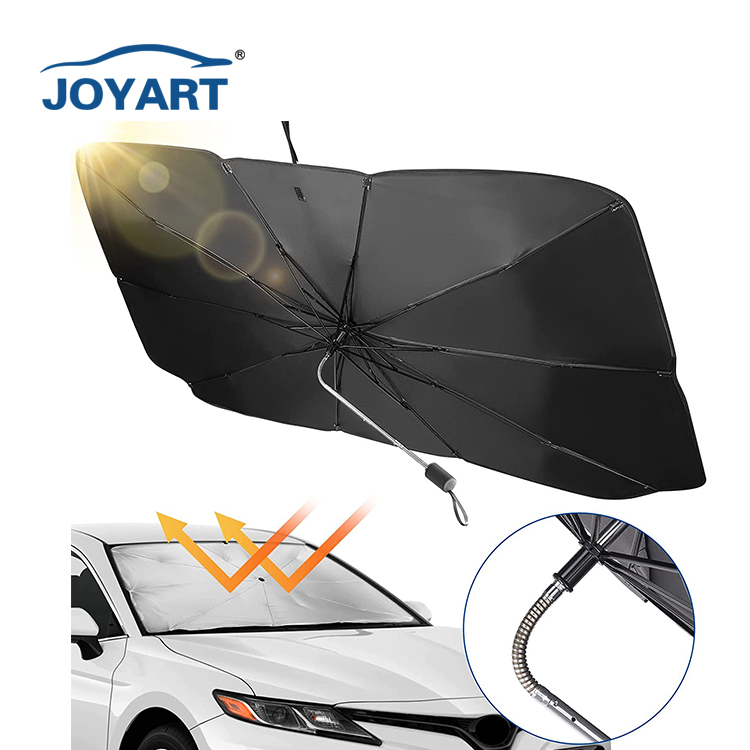 Verstelbare Handgreep Zonwering Paraplu Uv Protector Auto Sunshade Paraplu