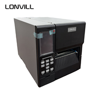 Imprimante thermique industrielle multi-interface LONVILL Wi-Fi Bluetooth USB LAN RS232 GPIO parallèle pour étiquettes RFID