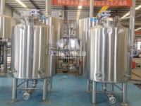 Équipement de Fermentation à Cuve Agitée en Acier Inoxydable CASSMAN, Capacité 500-2000L, Composants de Brassage de Bière, Chauffage Vapeur/Électrique/Gaz
