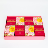Boîte cadeau en papier OEM, emballage personnalisé pour assortiment de gâteaux et de pâtisseries, emballage rigide de qualité alimentaire aseptique