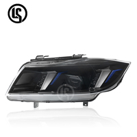 Nuevos Faros Delanteros LED ABS de 6000K y 12V para Serie 3 E90 2005-2012, Actualización con Señal de Giro DRL