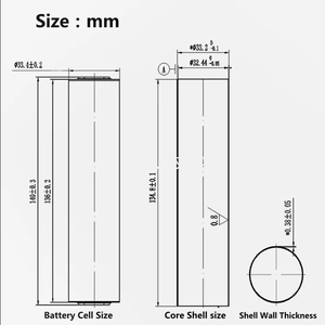 أيون ليثيوم أسطواني Lifepo4 قابل لإعادة الشحن V 15ah LFP مع MSDS - Product Image 5