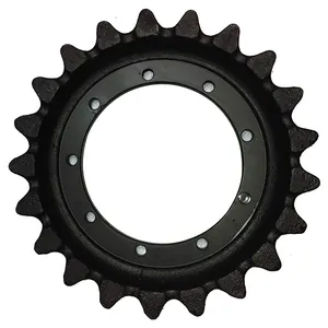 New Arrival Mini Máy Xúc Chuỗi Con Lăn Cho Kubota K030 Sprocket Ổ Đĩa Sprocket Assy