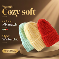 Bonnet d'hiver tricoté personnalisé OEM en gros, avec patch en cuir de haute qualité, décontracté, chaud, camouflage, nœuds, design, pour sport et extérieur