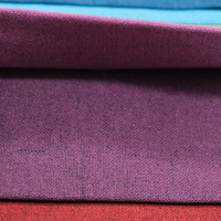 Tissu d'ameublement pour canapé respirant en polyester 100% teint en fil, pour la décoration intérieure