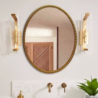 Miroir décoratif écologique pour salon, chambre, couloir et design d'intérieur d'hôtel, et décoration intérieure, disponible à bon prix