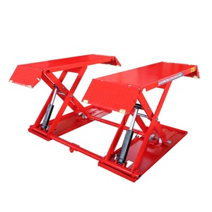 Elevador de Tijera Móvil para Autos de 3 Toneladas, Elevador de Vehículos de Altura Media para Taller de Reparación de Autos - Product Image 4