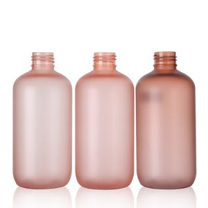 Botella Boston Redonda Mate de 500ml, 24mm, 410, Material PET, Vacía, para Cosméticos y Cuidado Facial, Venta al Por Mayor - Product Image 3