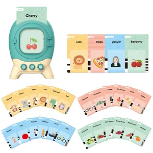 Samtoy Raket Vorm Educatief Speelgoed Leren Machine Taal Cognitieve Praten Flash Kaart Voor Kinderen - Product Image 2